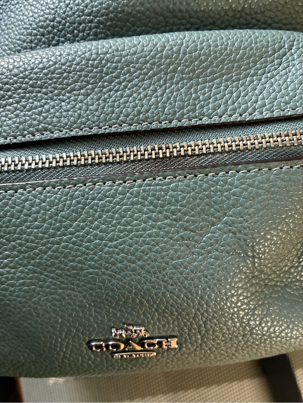 Coach Charlie Mini Backpack Blue-Grey - Picture 10 of 10